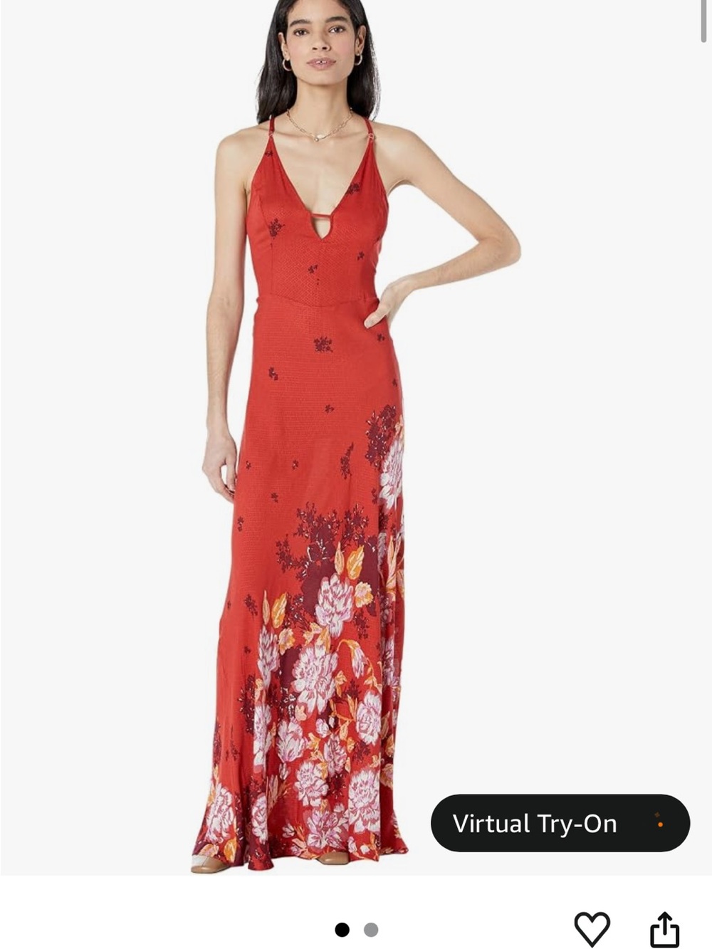 Free people GET TO YOU  Maxi Dress XL